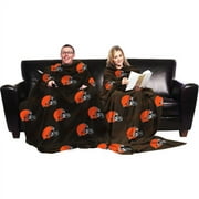 NFL Cleveland Browns Blanket with Sleeves