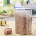 thumbnail image 2 of 2L Kitchen Food Cereal Grain Bean Rice Plastic Storage Container Box;2L Kitchen Food Cereal Grain Bean Rice Plastic Storage Container Box, 2 of 8