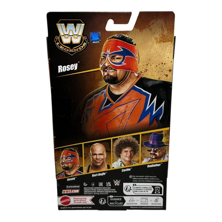 WWE Wrestling Legends Series 26 Rosey Action Figure - Walmart.com