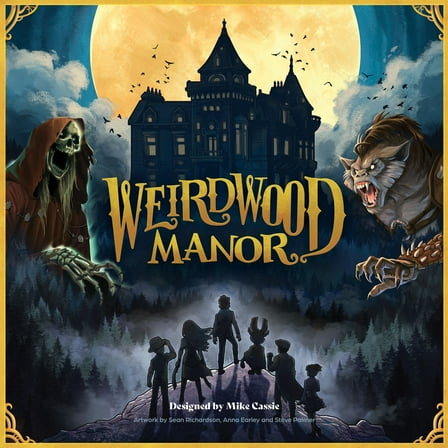 Weirdwood Manor Coopertative Board Game of Adventure & Strategy, 1-5 Players