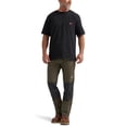thumbnail image 3 of Camiseta Wrangler de manga corta con bolsillo negra para hombre, 3 of 3