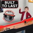 thumbnail image 3 of Shuffleboard Table, 9ft Poly Coated Surface, with Accessories, Abacus Style Scoring, Fast Puck Action Play, Indoor and Outdoor Portable Arcade Shuffle Board Game Table for Kids and Adults, 3 of 7