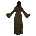 thumbnail image 4 of Bimba Traditional Muslim Abaya Dresses For Women Bell Sleeves Islamic Prayer Dress With Hijab, 4 of 7