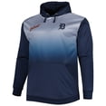 thumbnail image 2 of Men's Navy Detroit Tigers Fade Sublimated Fleece Pullover Hoodie, 2 of 3