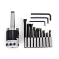 thumbnail image 4 of 9pcs MT2-M10 F1-12 Boring Head  1/2" Carbide Boring Bar Full Set Milling NEW, 4 of 19