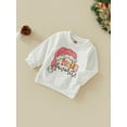 thumbnail image 4 of Douhoow Unisex Baby Girls Boys Christmas Santa Pullover Long Sleeve Xmas Sweatshirt, 4 of 8