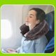 thumbnail image 1 of Almohada De Viaje Rellenable, Comodidad De Lujo, Almohada De Viaje Rellenable Con Cómodo Cierre De Cremallera, Correa Ajustable, Para Escapadas De Fin De Semana, Camping Y Viajes, 1 of 7