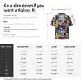 thumbnail image 5 of Gukieu Retro Panther Print Men's Short-sleeved Shirts, Button-down Pocket Shirts, T-shirts, Beach Vacation Travel Summer Clothing-Medium, 5 of 5