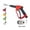 17.8mm, variant on Pressure Washer Nozzle, High Pressure Garden Hose Spray Gun with 4 Precision Tips, Adjustable Water Sprayer for Car Wash, Deck Cleaning and Gardening, 11.8mm