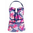 thumbnail image 4 of Island Escape MULTI Como La Flor Printed Strapless Tankini Swim Top, US 10, 4 of 4