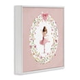 thumbnail image 2 of Stupell Industries Cottage Ballet Dancing Princess White Framed Giclee Art, 24 x 24, by Christine Simpson Art, 2 of 8