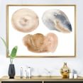 thumbnail image 2 of Holiday Set With Abstract Beige and Blue Circle Spot 32 in x 16 in Framed Painting Canvas Art Print, by Designart, 2 of 5