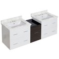 thumbnail image 1 of Imaginations Américaines 61,5 pouces W Vanity Set  Gris, 1 of 1