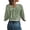 Green, variant on Sweaters for Women Long Sleeve Fall Outfits 2025 Back Bow Knot Sweaters Round Neck Solid Knit Pullover Tops