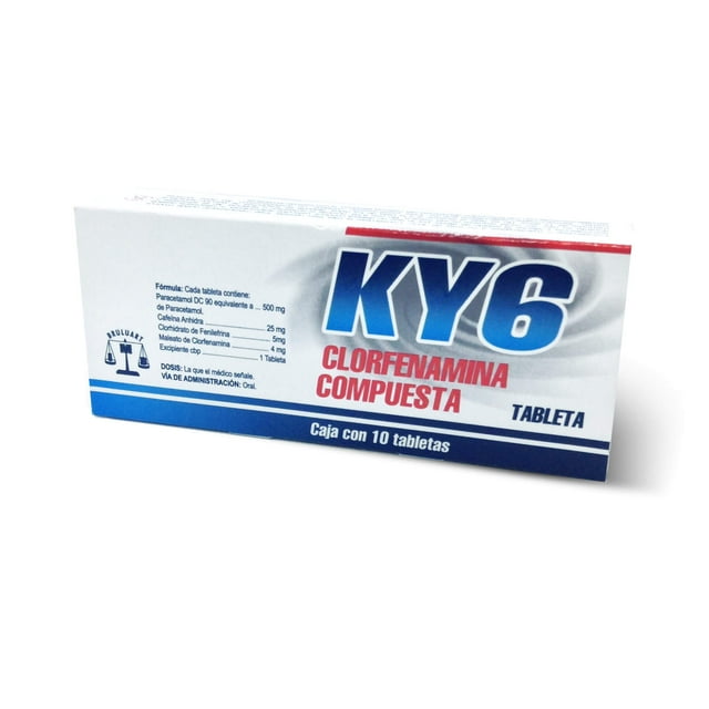 KY6 500MG TAB C10 SHAMPOO SOBRES
