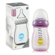 Joovy Boob 9 Ounce PP Baby Bottle 2 Pack - Purpleness