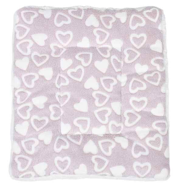 Colchoneta de algodón grueso para mascotas, para gatos y perros, 49 x 32 cm, lavable, para uso en interiores y exteriores, cómoda colchoneta para mascotas.