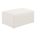 thumbnail image 1 of Ottoman Footstool Cover Sofa Slipcovers Furniture Protector Deep Blue-week, 1 of 4