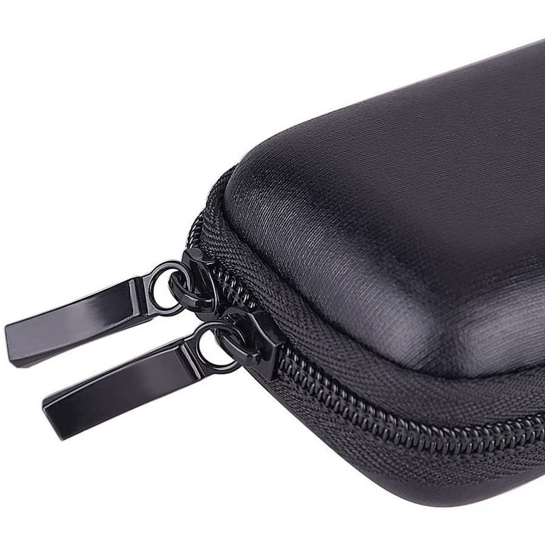 Pencil Case Black Japanese Wave Pen Holder Zipped Pouch Recycled Leather  Accessory Bag Stationery Holder Coin Purse Brush Holder Makeup Bag 