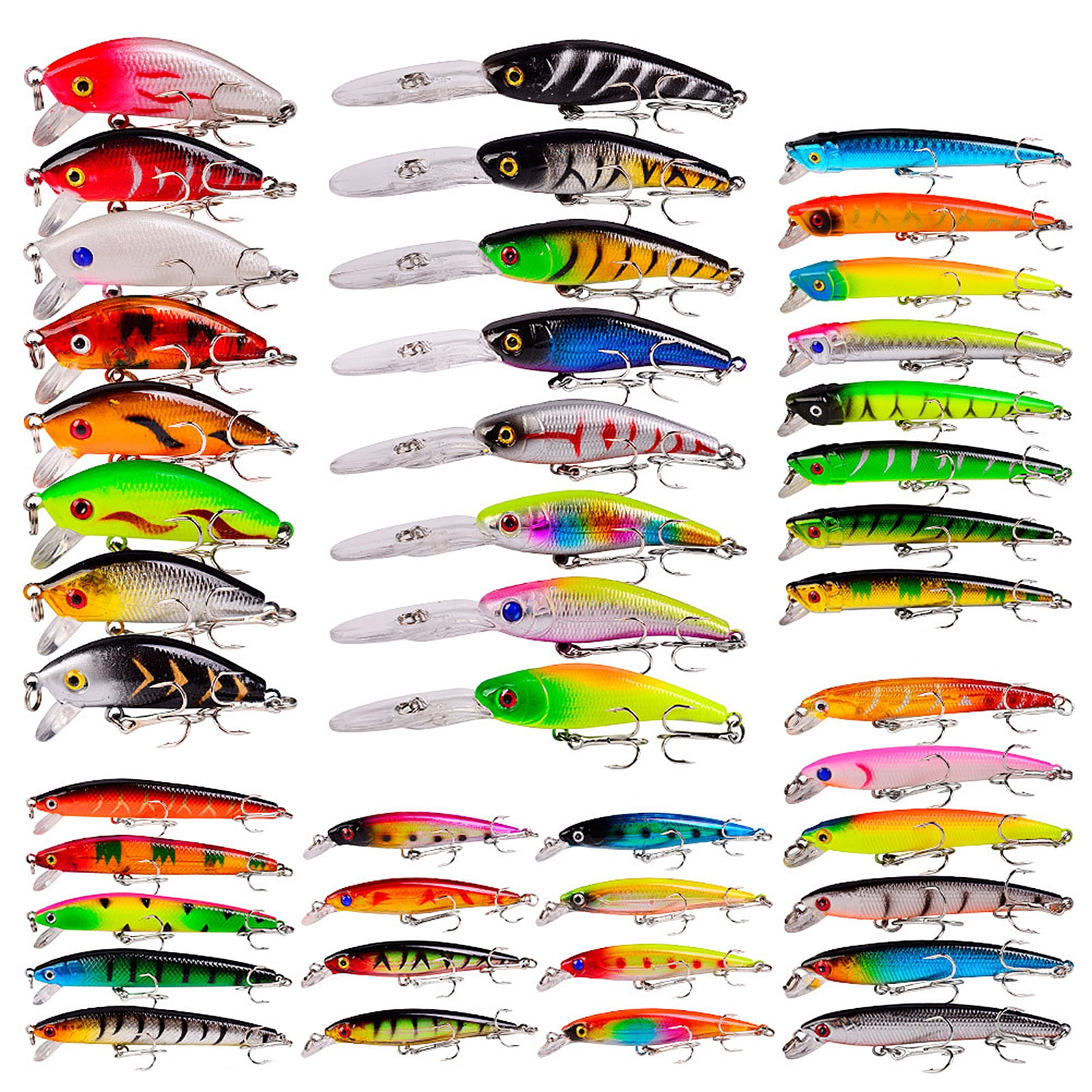 Cranbait Fishing Lures Set Artificial Hard Bait Bionic Fishing Lure Minnow Bait Swimbait Crankbait Lures
