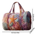 thumbnail image 3 of Qiweii Stylish Quilted Travel Duffel Multi Function Bag for Gym and Weekend Trip, 3 of 9