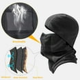 thumbnail image 3 of Mascarilla facial de esquí Balaclava FanVince para hombre, color negro, 3 of 7