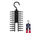 thumbnail image 1 of Perchero ajustable para corbatas, organizador retro para guardar cinturones y corbatas, para hombre, para ahorrar espacio en el armario, para organizar corbatas, cinturones y bufandas., 1 of 5