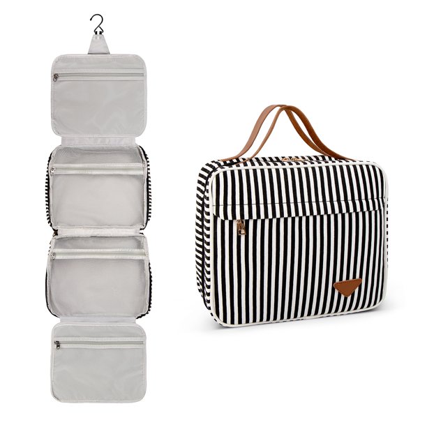 Hanging Travel Toiletry Bag Portable Makeup Bag Travel Cosmetic Bag Large Capacity Travel Bag