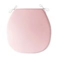 thumbnail image 2 of Velvet Seat Cushion High-Density Foam Chair Pad with Non-Slip Straps Washable Zippered Design Ideal for Office Desk, Dining and Makeup Vanity Chair(45 * 45cm), 2 of 8