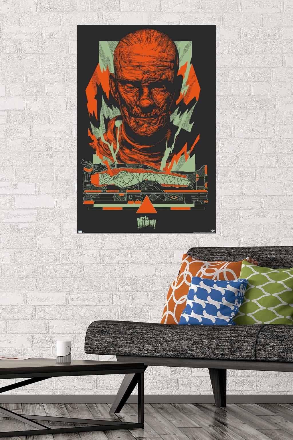 The Mummy - Illustration Wall Poster, 22.375" x 34"