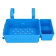 thumbnail image 2 of Cesta de Almacenamiento Junto a la Piscina, Soporte Ajustable, Portavasos, Toallas, Tazas, Juguetes, Portavasos Adicionales para Piscinas, 2 of 7