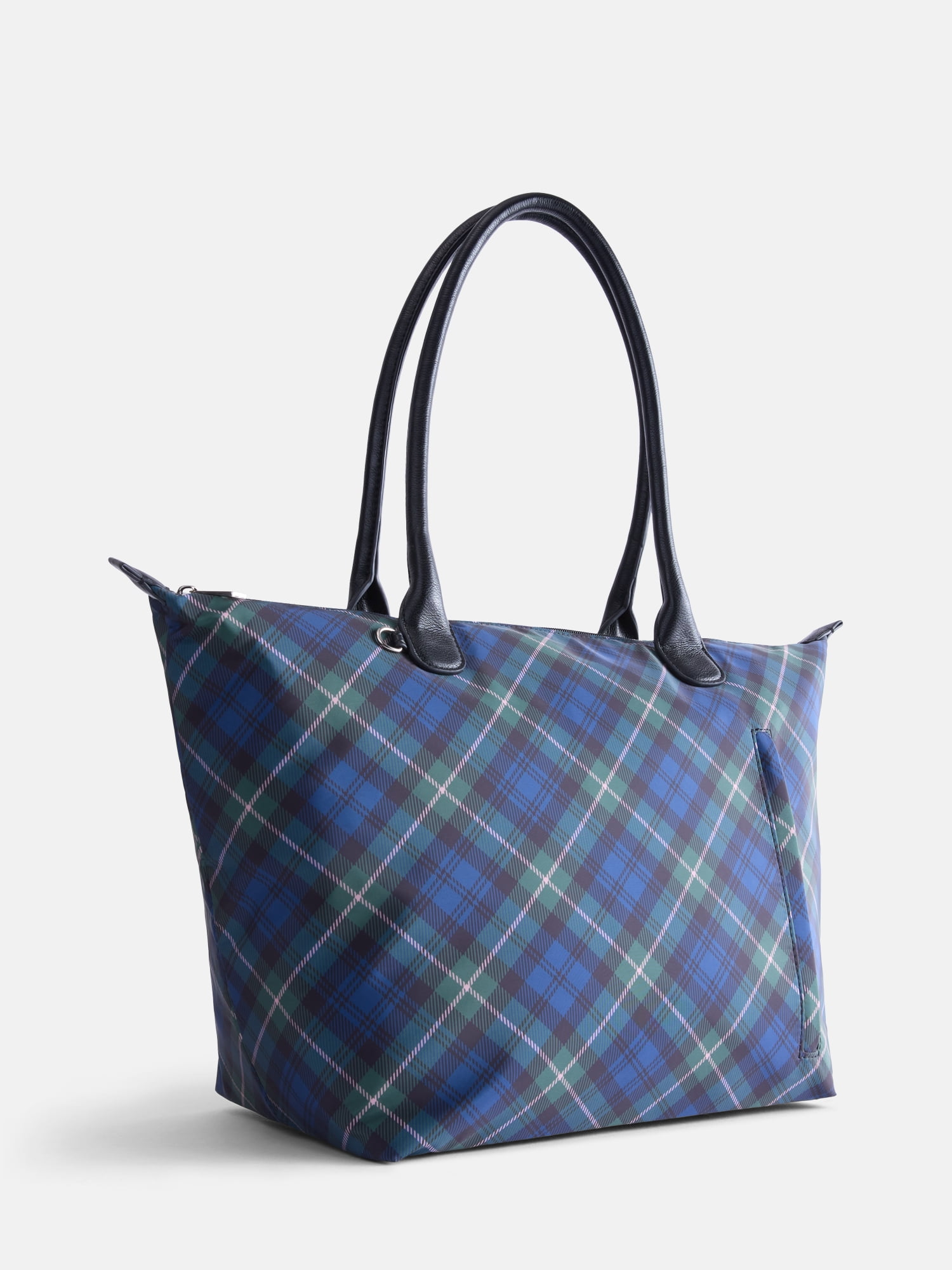 No Boundaries Women's Tote Bag, Plaid