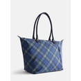 thumbnail image 3 of No Boundaries Women's Tote Bag, Plaid, 3 of 5