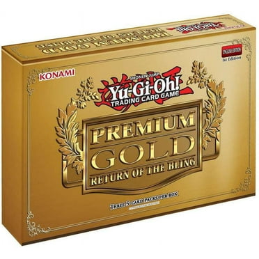 Yu-Gi-Oh Premium Gold: Return of the Bling Mini Box (3 Mini Packs)