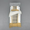 thumbnail image 2 of Ambesonne Urban Bedding Set 4 Pcs, Modern Spanish Shutter, Queen, Brown White, 2 of 3