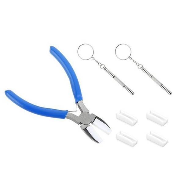 Steel and Plastic Nylon Jaw Pliers for Wire Straightening Jewelry Making Tool