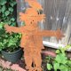 thumbnail image 5 of 2X Estaca de Jardín de Espantapájaros, Letrero de Metal para Patio, Decoración de Otoño, Halloween, Acción de Gracias, Escultura de Espantapájaros para Patio, 5 of 5