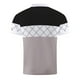 thumbnail image 3 of Camisetas de Manga Larga para Hombres Pullover Casual Impreso Botón Turndown Collar Blusa, Ligero Cuarto de Manga Superior, 3 of 7
