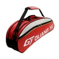 thumbnail image 3 of S SERENABLE Badminton Racket Bag for Tennis Enthusiasts Outdoor Sports Badminton Rackets Red, 3 of 9