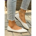 thumbnail image 4 of Spring/autumn Fashionable Black Ladies Flat Pointed Toe Shoes, Versatile, 4 of 4