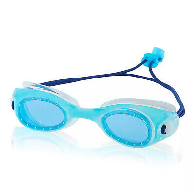 Speedo Kids Goggles Ages 3-8 Glide With Comfee Bungee Strap Anti Fog Flex Fit 