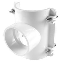 Pipe Fitting, Pvc Saddle Tee Kit, 4 X 3", Oatey, 43793