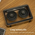 thumbnail image 5 of Altavoz Bluetooth Retro Transparente Conexión Barra de Sonido Estéreo Bluetooth Reproductor de Música MP3 Inalámbrico con Luz A, 5 of 5