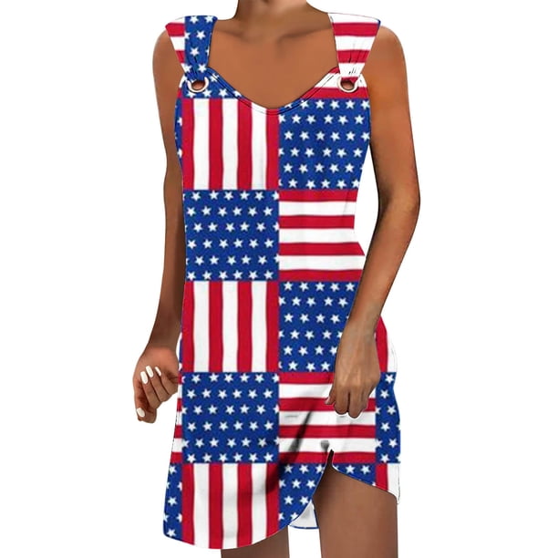 Vestido de Verano para Mujeres sin Mangas Estilo de Bolsillo con Cuello en V, Color Sólido Y Cómodo Vestido de Verano Casual