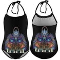 thumbnail image 6 of Tool Band Undertow Music Children's One-piece Swimwear Halterneck Swimsuit Summer Beach Girl's Bathing Suits Breathable Beachwear, 6 of 7