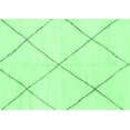 thumbnail image 1 of Ahgly Company Indoor Rectangle Oriental Emerald Green Modern Area Rugs, 7' x 9', 1 of 4