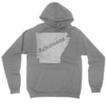 thumbnail image 3 of 2Xl / Black Arkansas Mens Sweatshirt Home State Hoodie, 3 of 3
