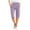 Purple, variant on zbxnLI Cotton Linen Shorts for Women Knee Length Casual Shorts Rolled Straight Leg Summer Shorts with Pockets