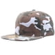 thumbnail image 1 of Gorra de béisbol lisa de algodón con estampado de camuflaje, talla adulta, 1 of 5