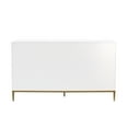 thumbnail image 5 of Pasargad Home Victoria Sideboard- 4 Doors- 2 Drawer with Bronze Metal Frame, 5 of 12